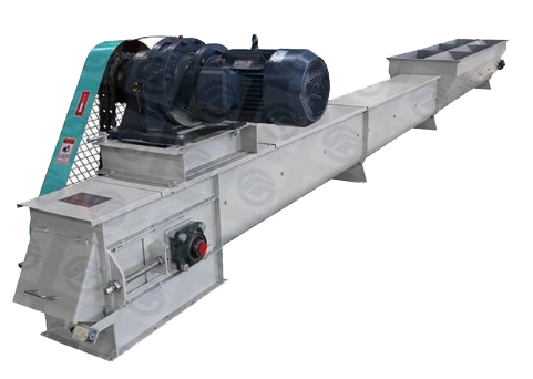 AOISUN Raw Material 10kw Grain Chain Conveyor Flat Bottom Silo Transport