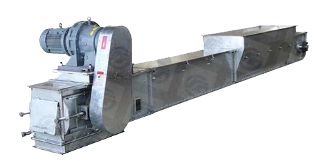 AOISUN  2mm External Drag Chain Grain Scraper Type Chip Conveyor Galvanized For Belt Conveyor